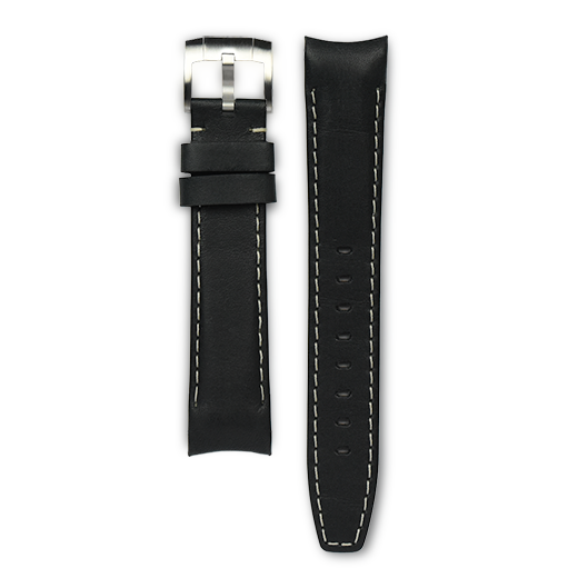 MONTA Curved End Leather Strap – MONTA Watch - Main Image