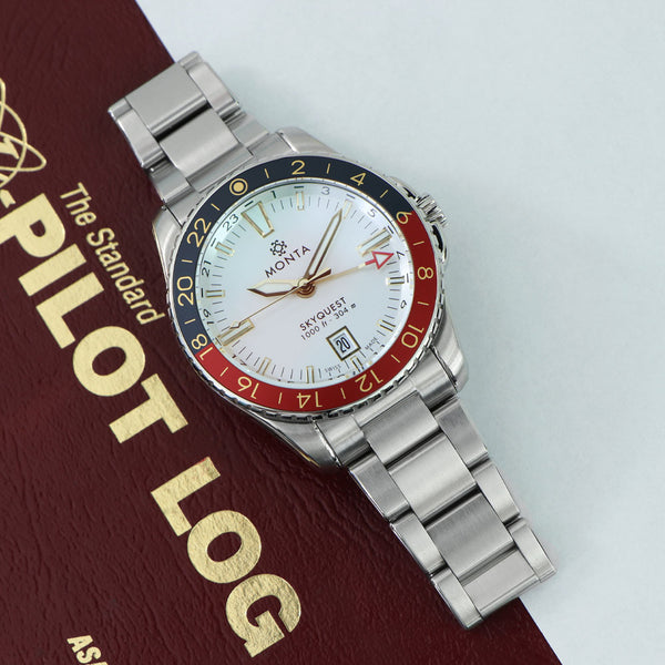 The MONTA Skyquest Bi-Color Gilt Bezel With Opalin Dial | The Final Reference
