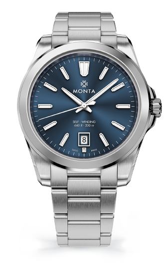 Monta Noble 40, Blue Dial