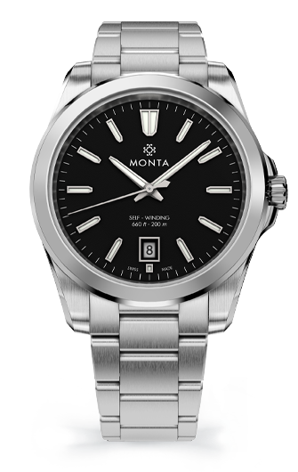 Monta Noble 40, Black Dial – MONTA Watch