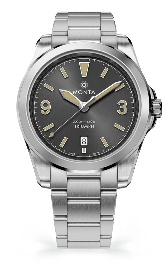 Monta Triumph, Silver Dial