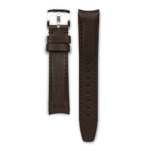 MONTA Curved End Leather Strap